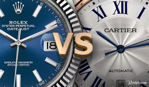 which is the better watch rolex or cartier|cartier versus rolex.